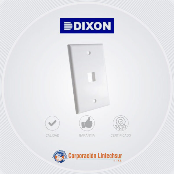 FACE-PLATE-1-SALIDA-DIXON