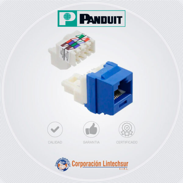 JACK RJ-45 CAT 6 F/UTP APANTALLADO CAT6 panduit