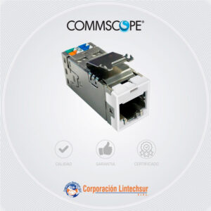 JACK RJ-45 CAT 6A FULL APANTALLADO - commscope