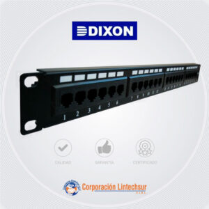 PATCH PANEL DE 24 PUERTOS CAT6A