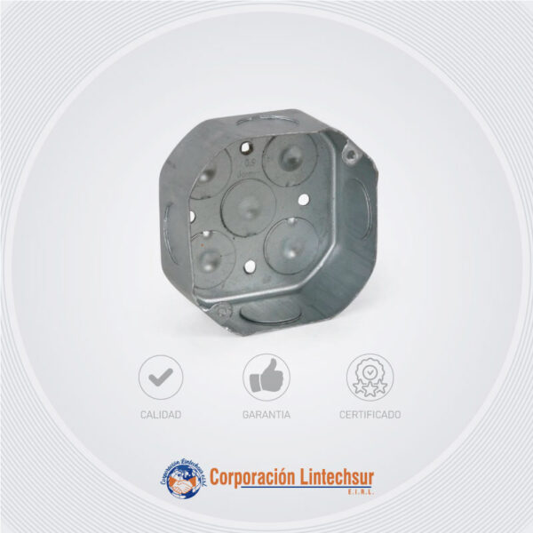 CAJA-OCTAGONAL-ESTANDAR-1/2 - 3/4