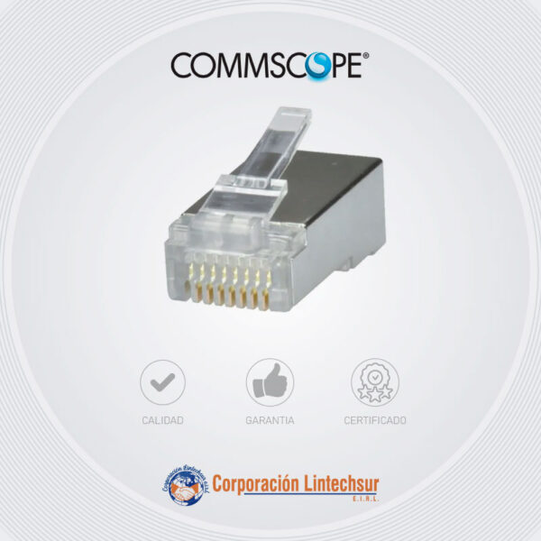 RJ45-CAT6-METAL-COMMSCOPE