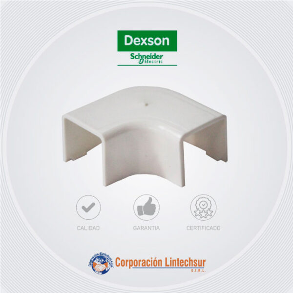 angulo-plano- 10x10 dexon blanco dxn11023