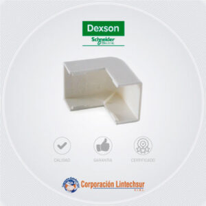 Accesorio Angulo Externo 13x7 O dexon blanco dxn11031