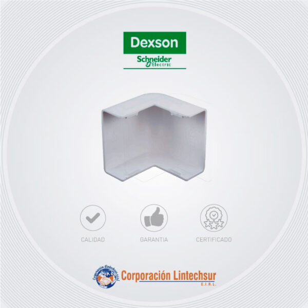 Accesorio Angulo Externo 32x12 O Dexson Blanco Dxn11071