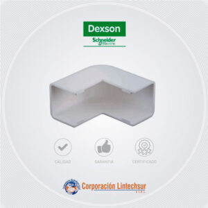 Accesorio Angulo Externo 40x40 O Dexson Blanco Dxn11091