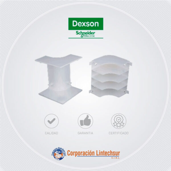 Accesorio Angulo Interno 100x45 I Dexson Blanco Dxn11012