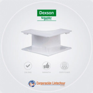 Accesorio Angulo Interno 25x25 I Dexson Blanco dxn11062