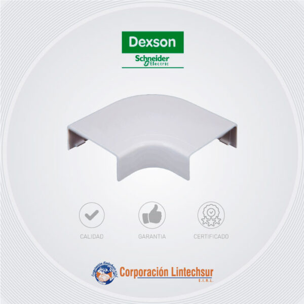 Accesorio Angulo Plano 32x12 L Dexon Blanco Dxn11073