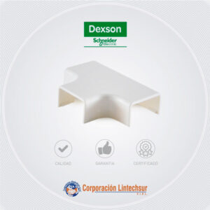 Accesorio Derivacion 13x7 T dexson blanco dxn1134