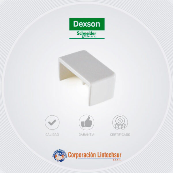 Accesorio Tapa Final 13x7 E Dexon Blanco sxn11035