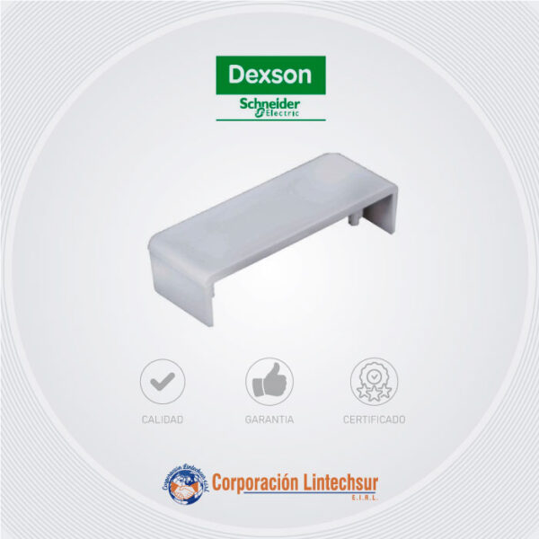 Accesorio Tapa Final 20x12 E Dexson Blanco dxn11045