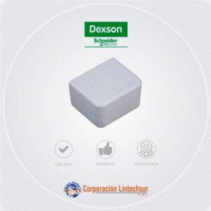 Accesorio Tapa Final 20x20 E dexson blanco dxn11055