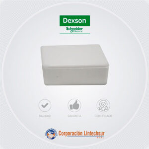 Accesorio Tapa Final 25x25 E Dexson blanco dxn11065