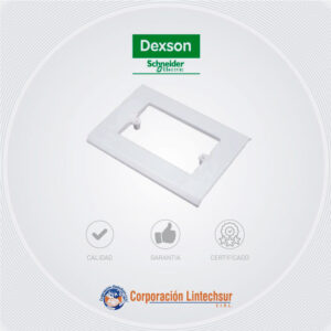 Soporte p-canaleta 100x45 Dexson Blanco DXN5007S