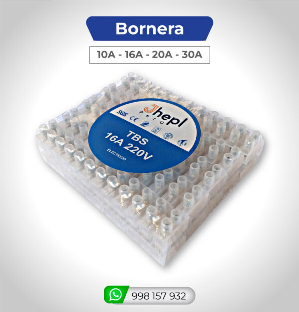 bornera 10A - 16A - 20A - 30A