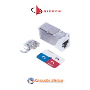 Jack-RJ-45-Cat6A-Apantallado-Z-MAX-Plano-Angular-Blanco