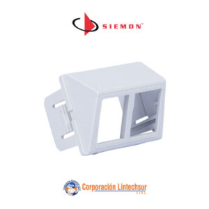 Módulo Adaptador Angular para 2 Jack Cat 7A TERA a Placas CT