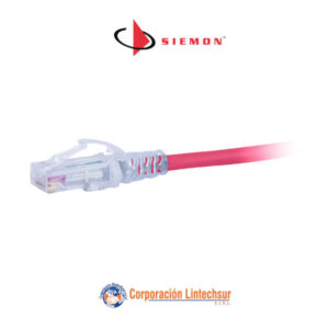 Patch-Cord-UTP-Multifilar-RJ-45-Cat6-LSZH-0.9mts-Rojo